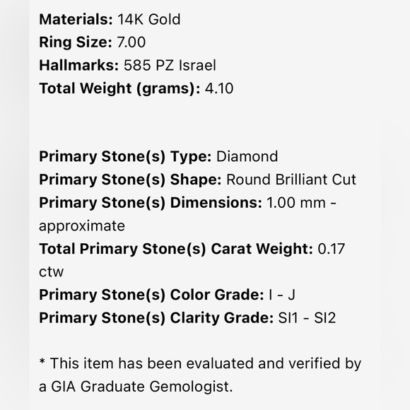 Adi Paz 14K Yellow Gold 0.17 CTW Diamond Foliate Ring - Picture 8 of 9